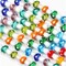 Murano Handmade Lampwork Glass Smooth Loose Beads Holes Beads Fit Jewelry Making Findings Charm Mushroom Bead Mixed Color Fashion